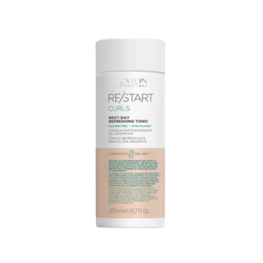 Revlon Restart Curls Tónico Refrescante Definición Rizos 200ml - Imagen 1